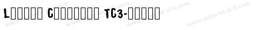 Lester Controls TC3字体转换